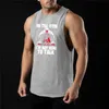 Erkek tank üstleri spor fitness vücut geliştirme koşu tank üstleri erkek pamuk kolsuz spor tişört yaz nefes alabilen rahat rahat serin duygu yelek 230621