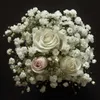 Dried Flowers 29cm Babies Breath Artificial Plastic Gypsophila DIY Floral Bouquets Arrangement for Wedding Home Decoration