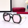 New fashion sunglasses for women full of stars and diamonds GG0772S Polygonal diamond UV400 protective retro full-frame glasses with glasses case