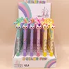 PCS/LOT CARTOON 3 KOLORY PIĄT PIĄTU CUTY BALL Pens School Office Writing Materiend