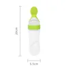 Cups Dishes Utensils Squeezing Feeding Bottle Silicone born Baby Training Rice Spoon Infant Cereal Food Supplement Feeder Safe Tableware Tools 230621