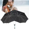 Parapluies Unique Double Top Parapluie Coupe-Vent Fermeture Manuelle Atmosphère Romantique Ombre