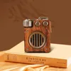 Mini Speakers retro wireless bluetooth mini radio speaker portable subwoofer outdoor small steel gun creative caixa