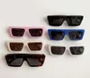 40214 검은 사각형 선글라스 여성 남성 태양 음영 여름 Sunnies Gafas de Sol Sonnenbrille UV400 안경 상자