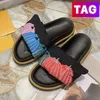 Pantofole YK zucche firmate da donna Piscina Cuscini scivoli piatti Comfort Sandali sandali scarpe Ciabatte in rilievo Piattaforma Scivolo estivo Pantofola da pane fresco Sandalo da spiaggia