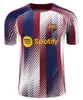 23 24 Uomo Barcelona TUTA Maglia da calcio polo Barcelona Set Maglia da allenamento per adulti 2023 2024 Canotta manica corta da uomo