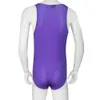 Męskie stroje kąpielowe męskie męskie męskie zapasy Singlet Swimsuit High Cut Swim Bodysuit Gymnastics Bodysuit Kąpiec Kąpiec Catsuit Swimming SuithKD230621