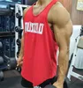 Débardeurs pour hommes Gym Débardeur Muscle Man Bodybuilding Coton Lâche Maillots D'été Sport Mâle Sans Manches Gilet Chemises Fitness Hommes Vêtements 230621