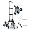 Pillow Folding Trolley Adjustable Height Portable With Wheels Pull Goods Home Bar Carts Travel Shopping Hand Truck