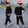 Clothing Sets Spring Autumn Corduroy Boy Korean Version Fashion Clothes For Teens 2 Piece Handsome Casual Children's 230620