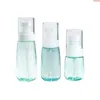 6PC Blue Empty Spray Bottles 30ml/60ml/100ml Plastic Mini Refillable Container Cosmetic Containers Liquid Bottleshigh qualtity Erlif