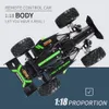 RC Car Drift 1:18 High Speed Car Radio Control Off Road Remote Control Car Trucks Buggy Toys For Boy Children Kids Gift