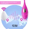 Oeuf vibrant portable pour femmes, point G, vagin Anal, stimulation du Clitoris, vibrateur, Massage Vaigna, télécommande sans fil, érotique