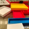 Play Mats ANU 88 Challenges IQ Puzzle Building Block Cognitive Skills Brain Training Board Game Mondrian Blocks Educational Toys for Kids 230621