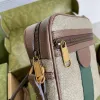 Luxury Designer Shoulder Bags Women Vintage Ophidia Mobile Phone Messenger Bag Canvas Leather Handbags Ladies Tote Purse Have Box m7806