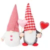 Nouveau Saint Valentin Cadeau Sans Visage Gnome En Peluche Poupée Pour Petit Ami Petite Amie De Noël Décoration De La Maison Nouvel An Ornement De Mariage Cadeaux