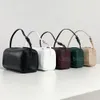 The Row Pillow Bucket Bag axillaryTotesミニハンドバッグスムースレザーラグジュアリー女性デザイナーバッグフラットショルダーストラップクロスボディクラッチトートミニマリスト財布