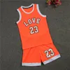 Одежда поставлена ​​взрослые детские баскетбольные майки, устанавливают женские спортивные наборы для спортивной одежды для дышащих девочек молодежные баскетбольные спортивные костюмы костюмы 230620