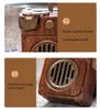 Mini Speakers retro speaker draadloze draagbare subwoofer mini radio buiten kleine stalen pistool creatieve caixa