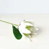 Fiori decorativi YOMDID Fiore artificiale Seta Re Protea Disposizione fai-da-te Finto Imperatore Bianco Decorazione della tavola nuziale per feste a casa