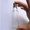 35 ml Klar transparenta glasflaskor med korkdriftflaska för bröllopssemester Dekoration Julpresent Burkar 24 st/Lothigh Quantity LSCUG