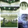 Decorative Flowers Wisteria Artificial 12PCS Hanging Garland Wedding Fake Flower String Silk For Home Garden Decoration