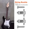 Electric Guitar String Buckle Holders with Mounting Screws for Fender Strat Tele ST TL Electric Guitar Accessories