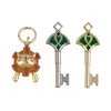 Chaveiros Genshin Impact Game Chaveiro Cute Lion Animal Key Holder Chain Ring Jóias Bolsa Decorações Acessórios Presentes