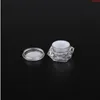 50st/Lot Empty Plastic Diamond 10g Cream Jar Refillable Bottle 10ml Cosmetic Container Packaging Liten Eye Pot RefillableHigh Quantlt VGMMS