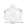 Servies Sets Cake Stand Cover Glas Desert Cloche Transparant Dessert Display Plaat Serveerschaal Punch Kom 13x13x11cm