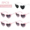 Nowe kawaleriety imprezowe okulary przeciwsłoneczne Wedding Bridal Shower Decor Hen Party Zapasy panny młodej na prezent na druhna okulary w kształcie serca