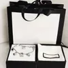 Nouveau Bracelet de créateur de haute qualité chaîne SilverStar cadeau papillon Bracelets chaînes supérieures bijoux de mode