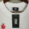 Camisetas Masculinas Summer Kith Treats Box T-Shirt Masculino Feminino Streetwear Limited Cherry Tree Kith Camiseta Grande 230621