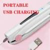 Hair Straighteners 25W Portable Straightener USB Recharging Professional Mini Cordless Flat Irons Fast Heating Dry and Wet LED Styling Tools 230620