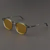 Güneş gözlükleri Johnny Depp Lemtosh Polarize güneş gözlükleri adam vintage asetat çerçeve sürücü güneş gözlükleri kadın lüks marka görme gözlükleri 230620