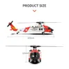 Inteligentny UAV YXZNRC F09 S RTF 2.4G 6CH RC HElikopter 6 Oś GPS GPS Pozycjonowanie przepływu optycznego 5.8G Kamera FPV Dual Jotomless Motor Model 230620