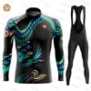 Radfahren Jersey Sets Männer Winter Kleidung Langarm Thermo Fleece Fahrrad Set MTB Warme Bike Ropa Ciclismo Hombre 230620