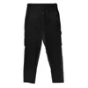 Pantalons pour hommes automne et hiver Sports de plein air course de nuit bandes réfléchissantes petits pieds tendance Fitness basket pantalon 230620