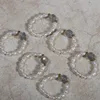 Mondstein Ring mit natürlichen Süßwasserperlen, Goldperlen, elastischer Labradorit-Ring für Damen-Modeschmuck