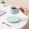 Tassen 210 ml Haushalt Becher Keramik Kaffeetasse Set Nordic Stil Kreative Einfache Mode Nachmittag Tee Hohe Schönheit Latte