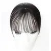 Frange 3D Cheveux Humains Naturels Fringe Clip Ins Bangs Dentelle Transparente Air Bangs Cheveux Brésiliens Cheveux Non Remy Pour Les Femmes 230620