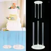 Bakeware Tools 4/6/8/10inch Multi-layer Cake Stand Suspended Gasket Support Frame Round Dessert Spacer Piling Bracket Baking