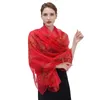 Шарфы шелк шарф Foulard Женская головная полоса роскошная хиджаб женщины мягкая теплая пашмина головка эхарп