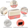 Dinnerware Sets Electric Heating Lunch Box For Adults Portable Warmer Container Heater Office/Home/School/2-Layer