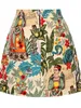 Skirts Cotton Y2K Summer Mini Skirts Women Harajuku Pencil Beach Streetwear Vintage Black Floral Print Short A Line Skirt Falda Corta 230621