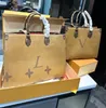 Lous Vutn Designer Tote Bag Suck Luxurys Sumbags женские кошельки для сумки с сумкой Onthego Series Serce Bag Высококачественная оригинальная кожаная кожаная тиснена