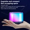 Mini altoparlanti Altoparlante Bluetooth wireless colorato da tavolo Mini colonna domestica Audio esterno portatile Subwoofer Porta audio di tipo C