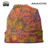 Bérets Vintage Streams Of Consciousness Knitted Beanie Hat Sports Hedging Cap Illuminated Abstract