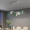 Ljuskronor Modern LED -lampa Matsal Bar Dekoration Ligthing Chandelier Inomhus Kök hängande lampor armaturer Luminairea