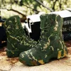 Calçado de caminhada 2023 novo camuflagem militar botas masculinas à prova d' água ao ar livre combate botas militares militares de alta qualidade caminhadas caminhadas sapatos de caminhadaHKD230621